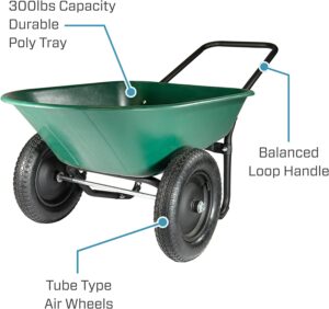 Top 5 Gardening Wheelbarrows for Summer 2023 from Amazon